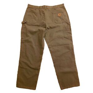 Vtg Carhartt B11 Pants Mens 42 x 32 MOS Original Fit Dungaree Carpenter Canvas